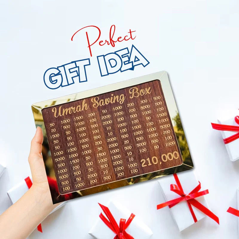 Saving Box For Umrah / Multipurpose Box For Saving / Best For Gifts