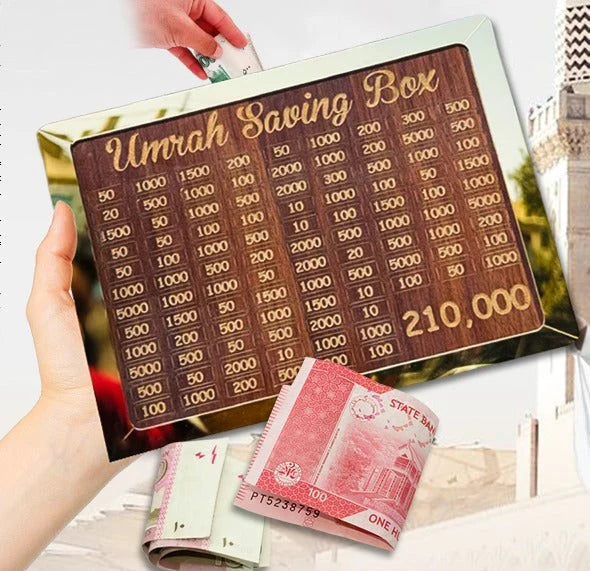 Saving Box For Umrah / Multipurpose Box For Saving / Best For Gifts