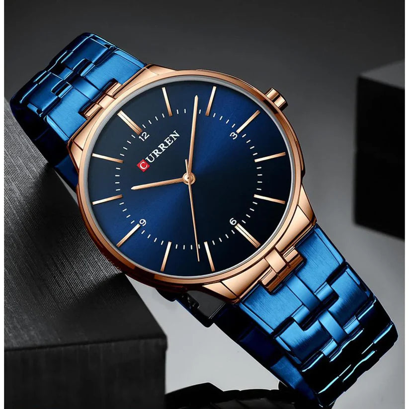 Couples Stainless Steel Watch